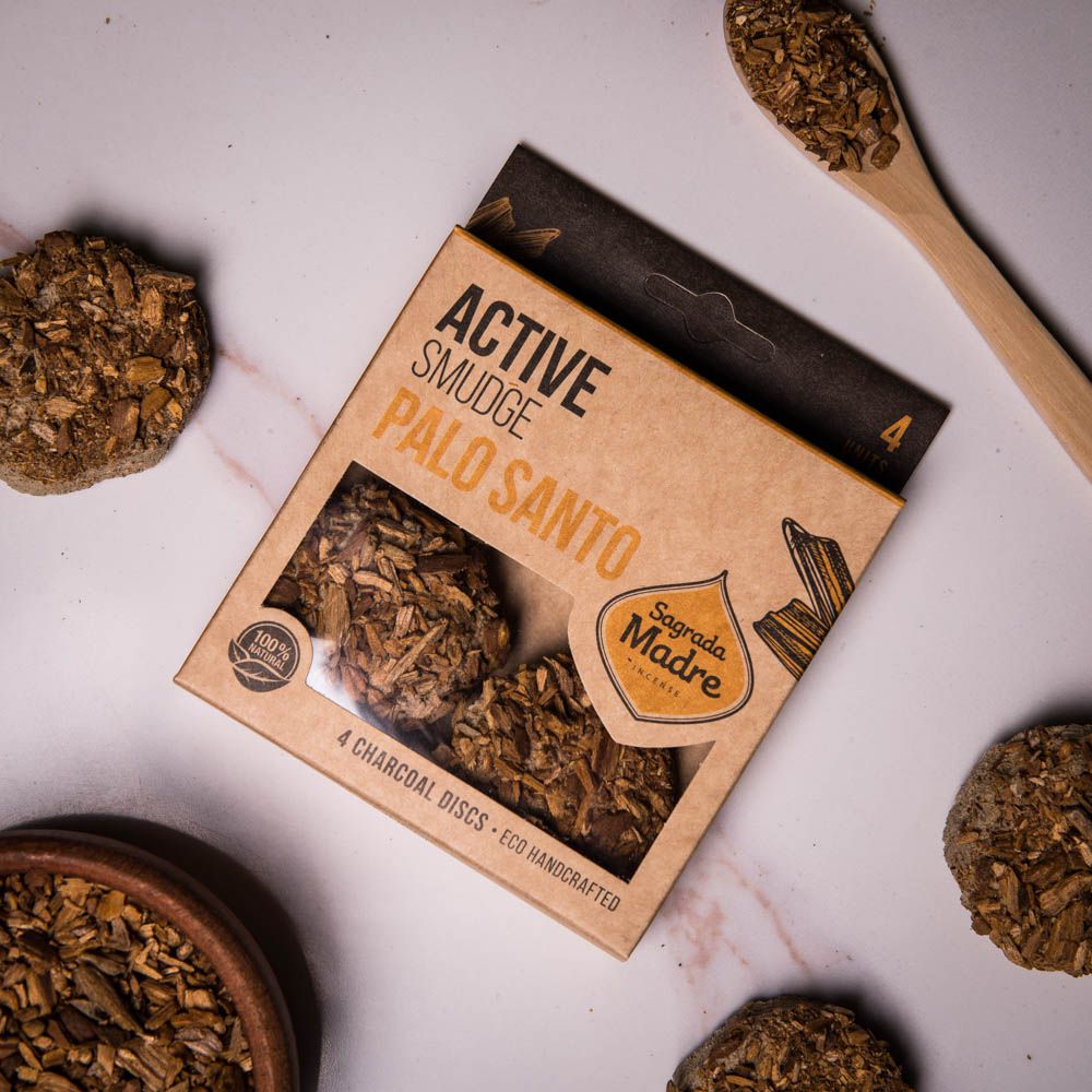 Charcoal Disk X4 Palo Santo