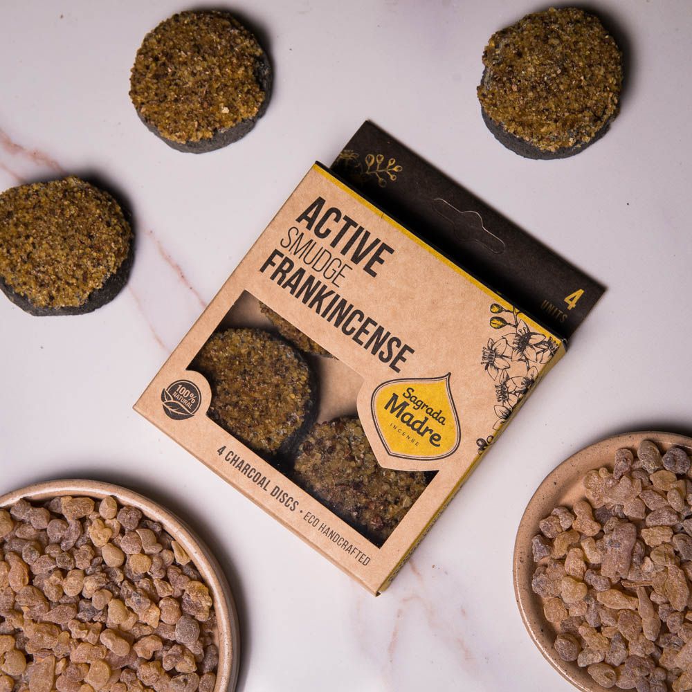 Charcoal Disk X4 Frankincense