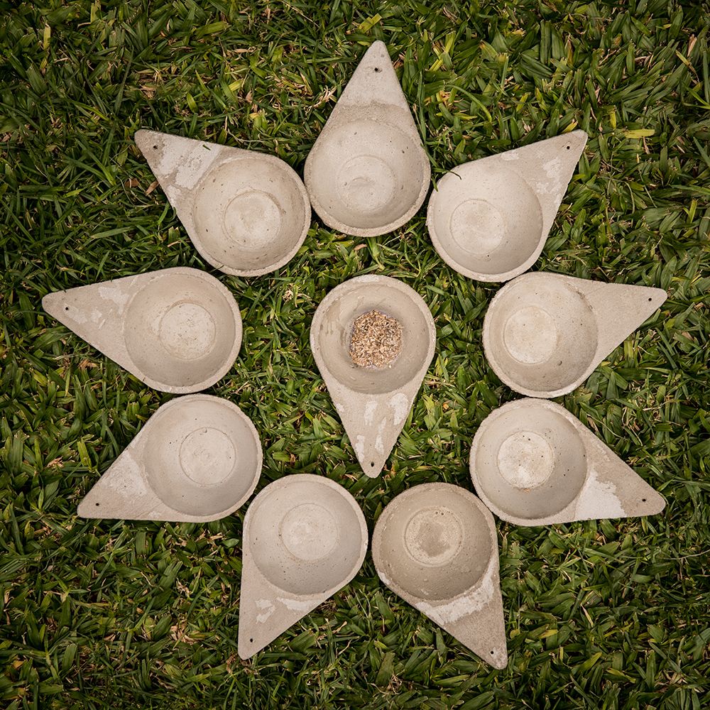 Incense Burner "Sahumador" Triangular