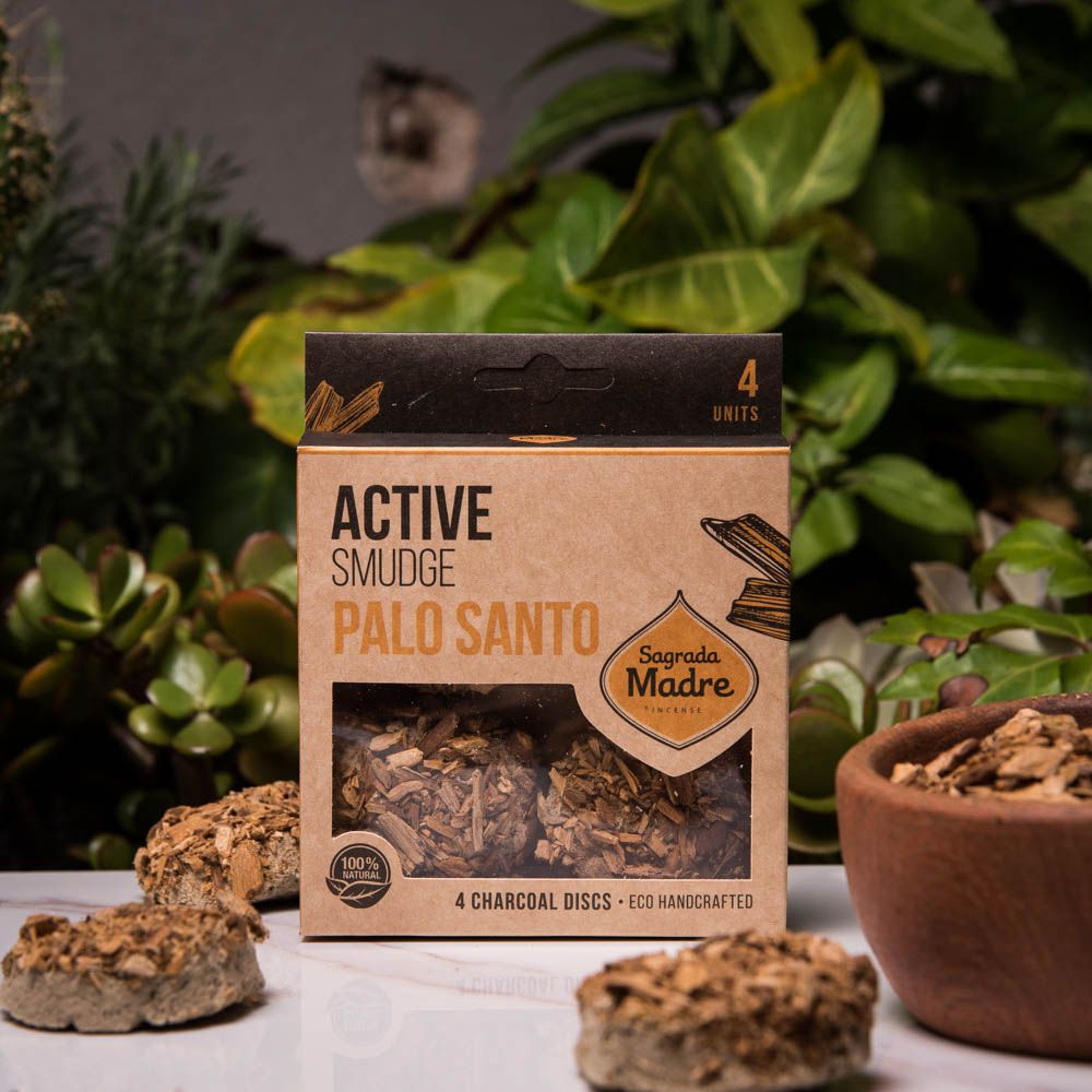 Charcoal Disk X4 Palo Santo