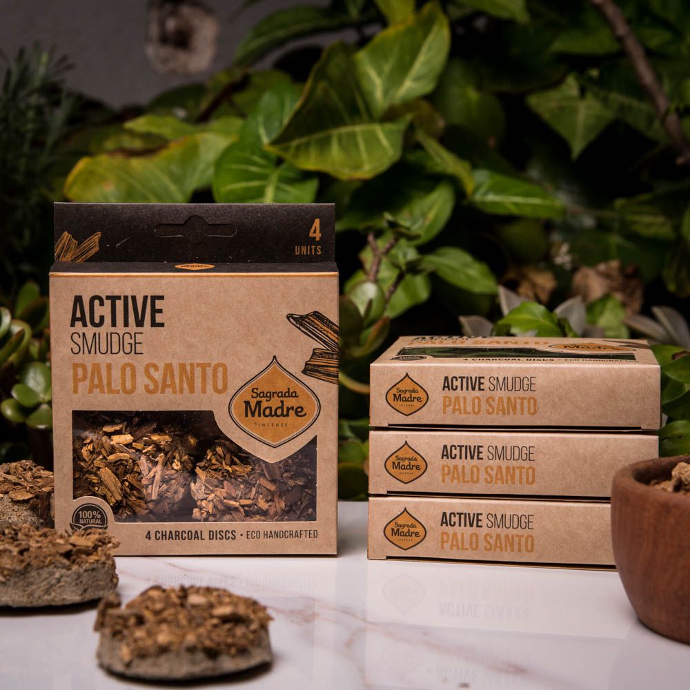 Charcoal Disk X4 Palo Santo