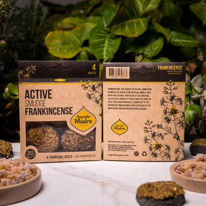 Charcoal Disk X4 Frankincense