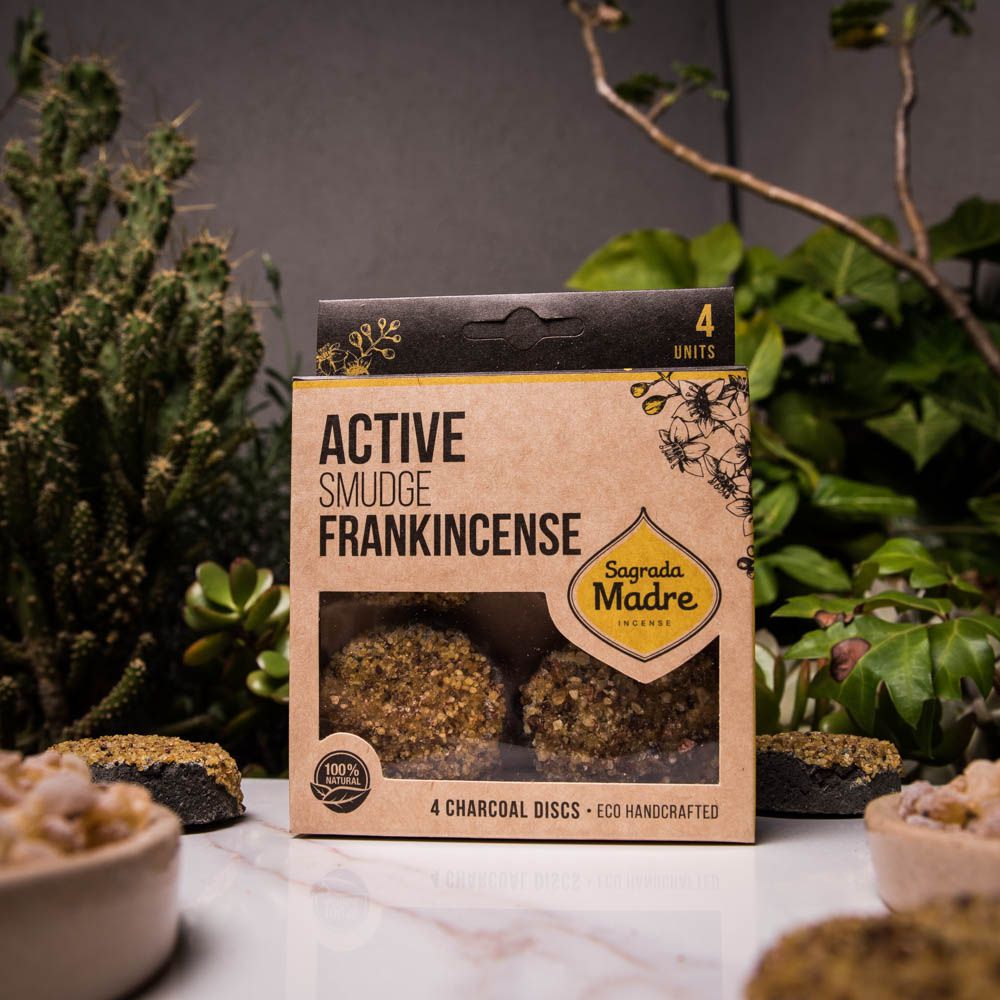 Charcoal Disk X4 Frankincense