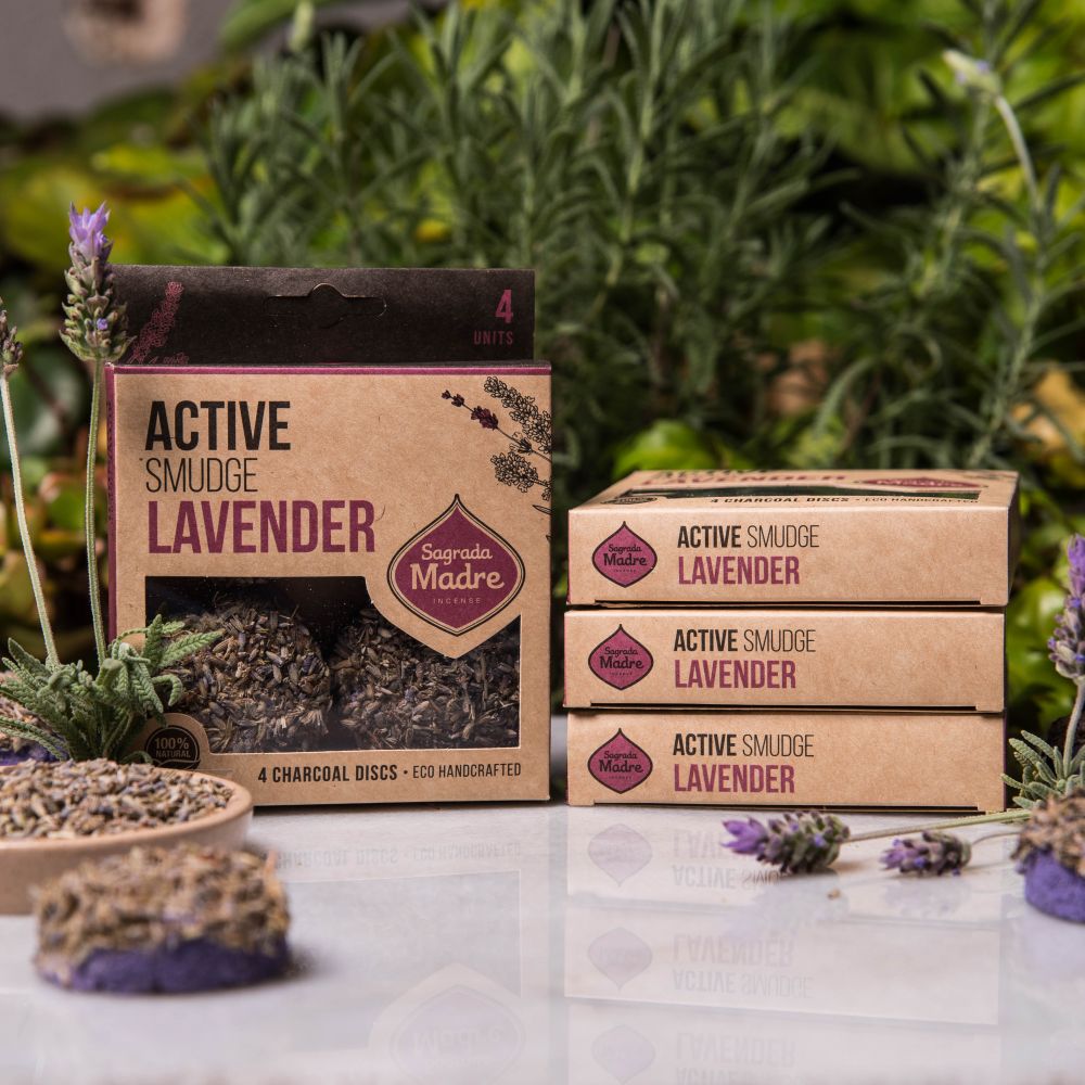 Charcoal Disk X4 Lavender