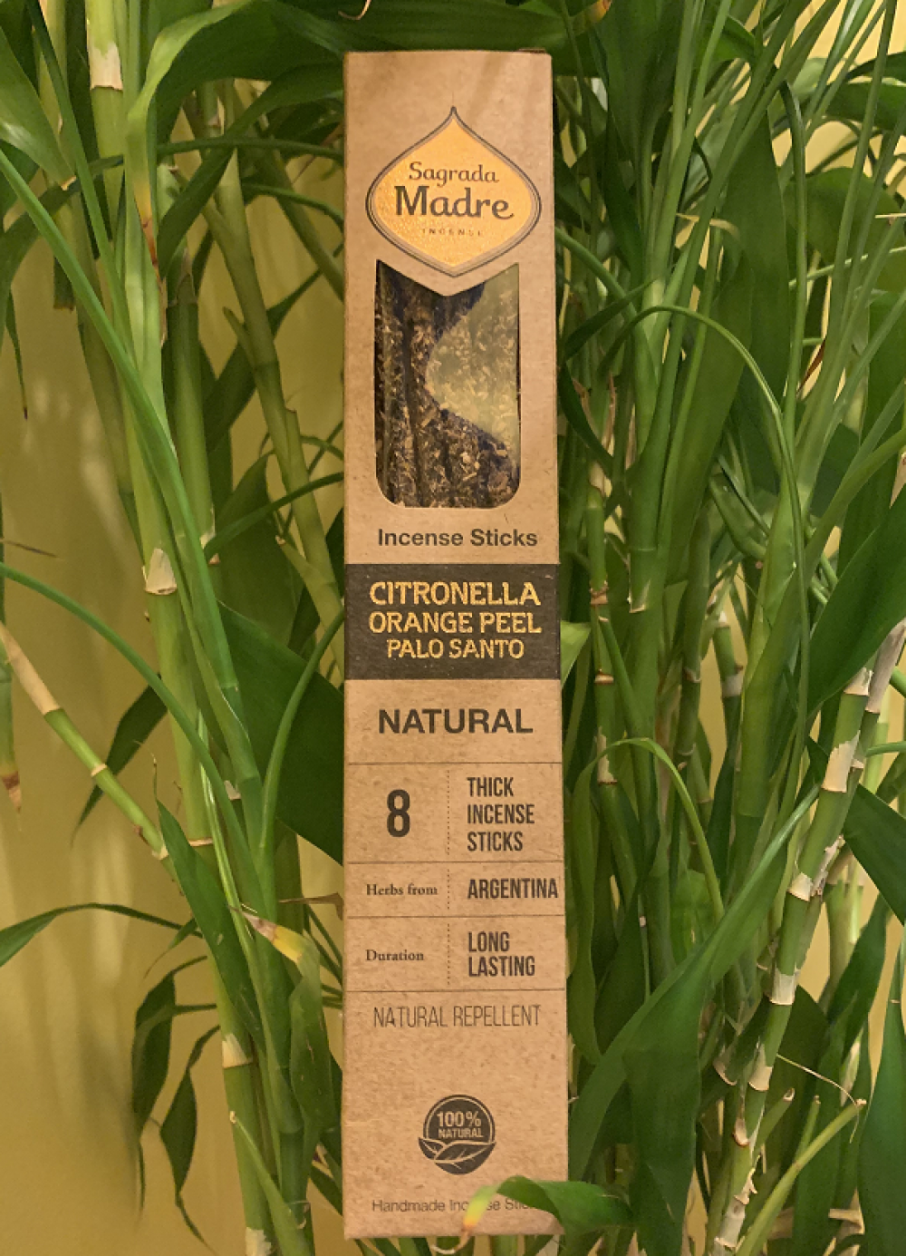 Natural Citronella, Orange, and Palo Santo