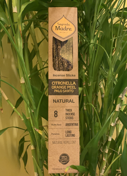 Natural Citronella, Orange, and Palo Santo