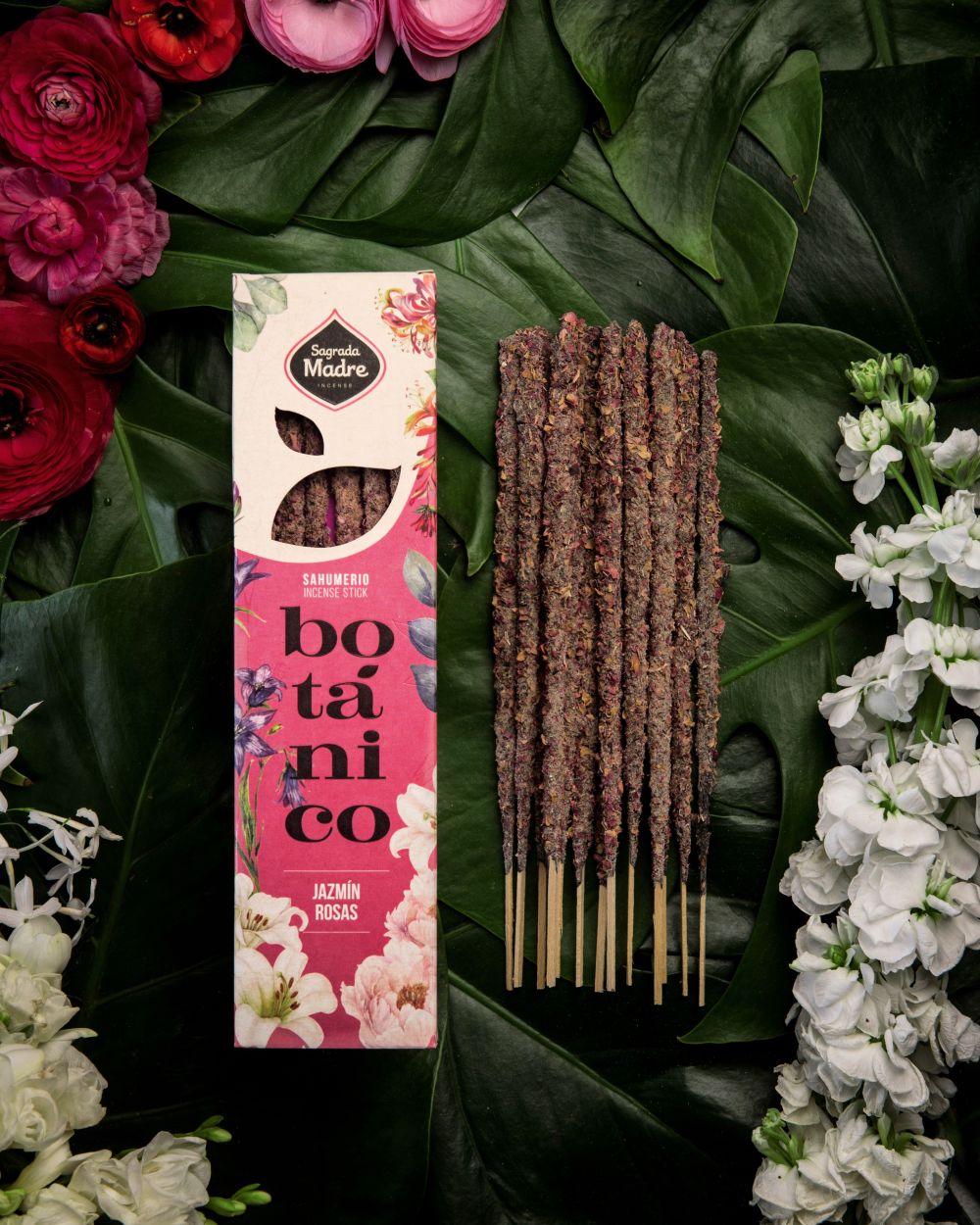 Incense Botanical Jasmine Roses – Sagrada Madre