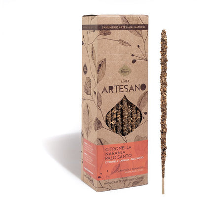 Incense Artesano - Citronella - Orange - Palo Santo X30