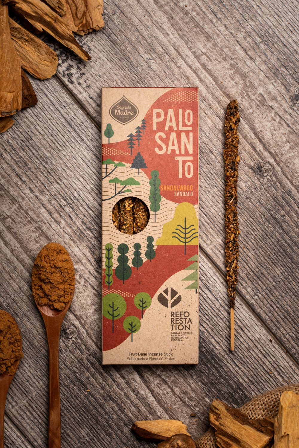 Palo Santo Sustainable Short X4 Sandalwood