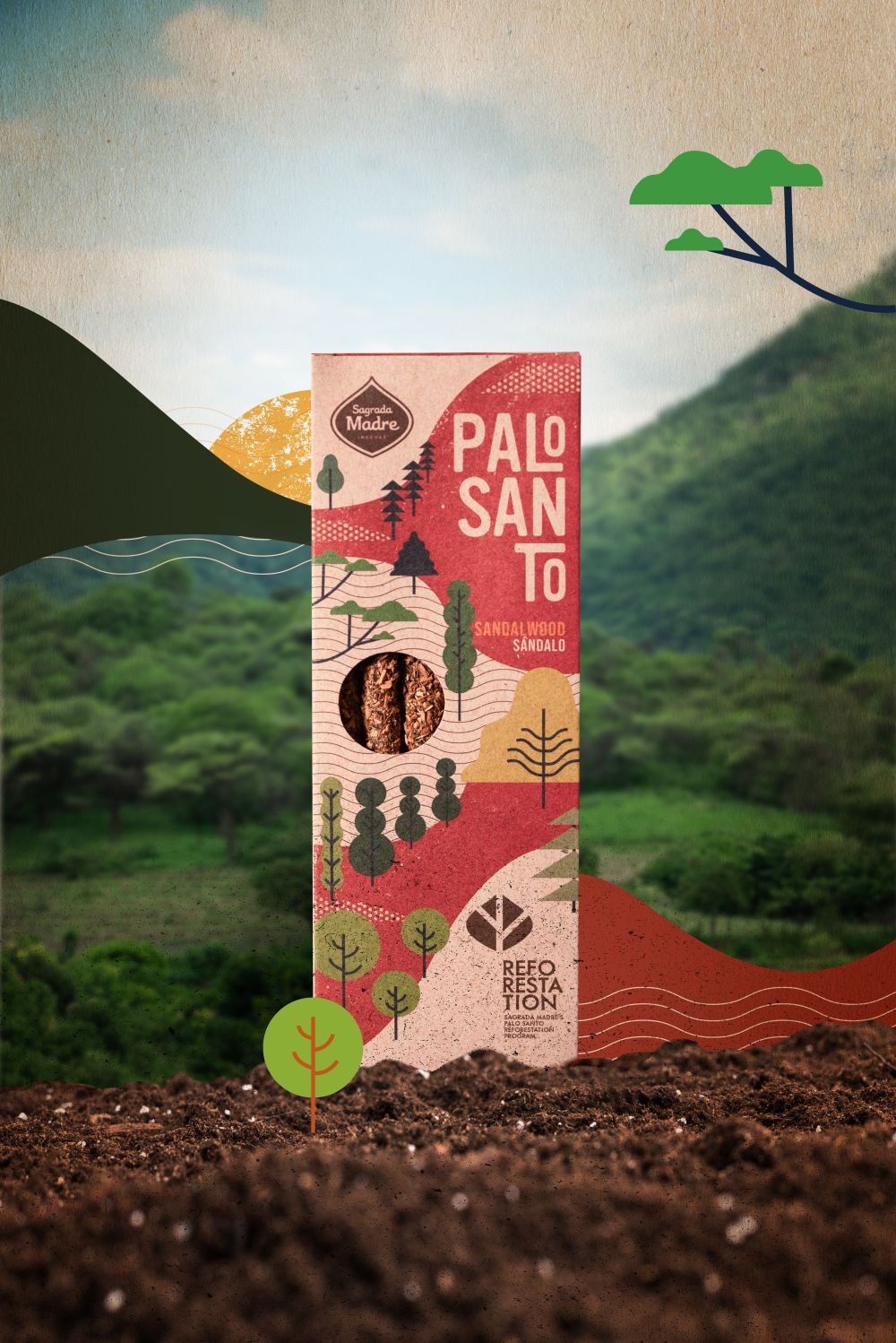 Palo Santo Sustainable Short X4 Sandalwood