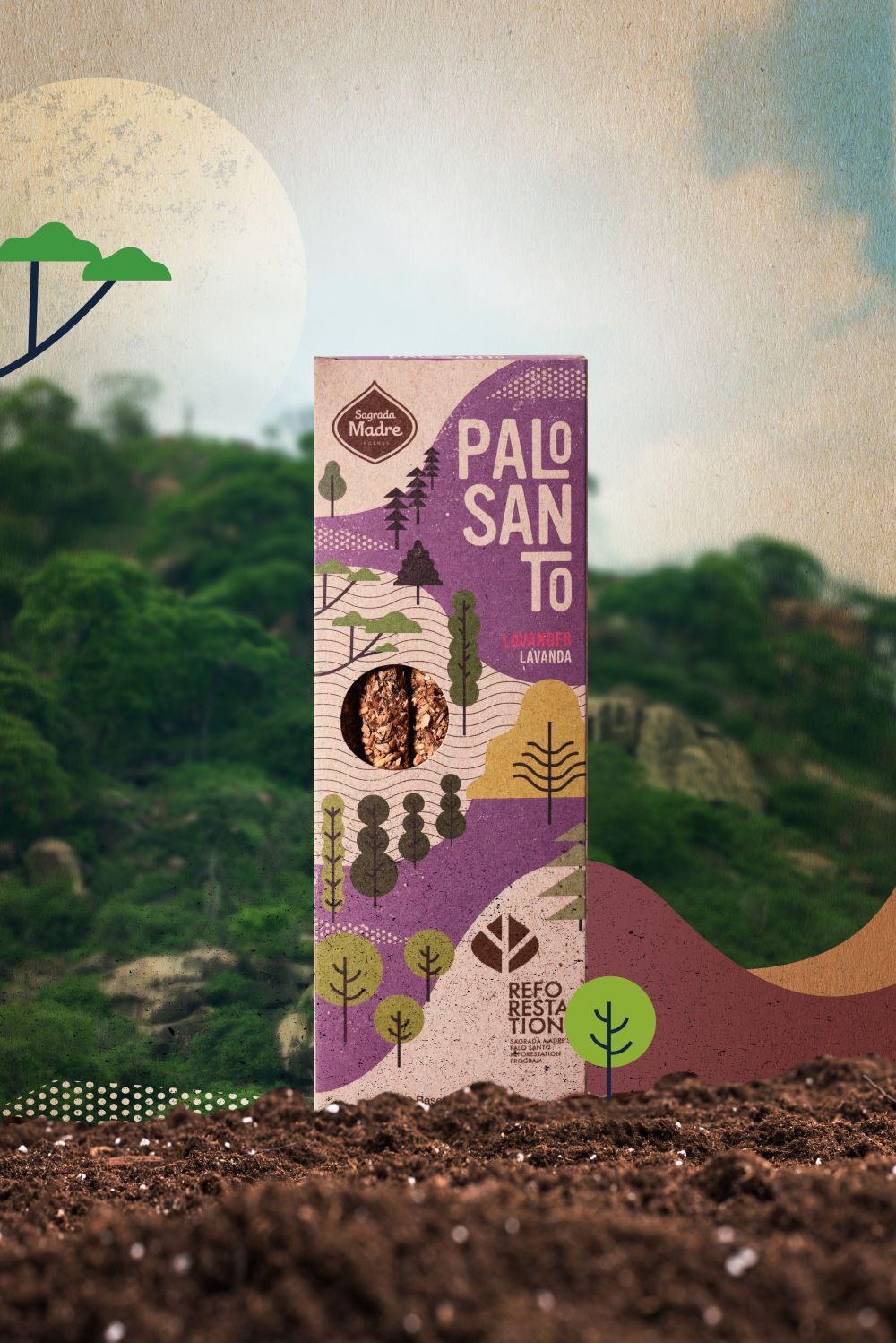 Palo Santo Sustainable Short X4 Lavender