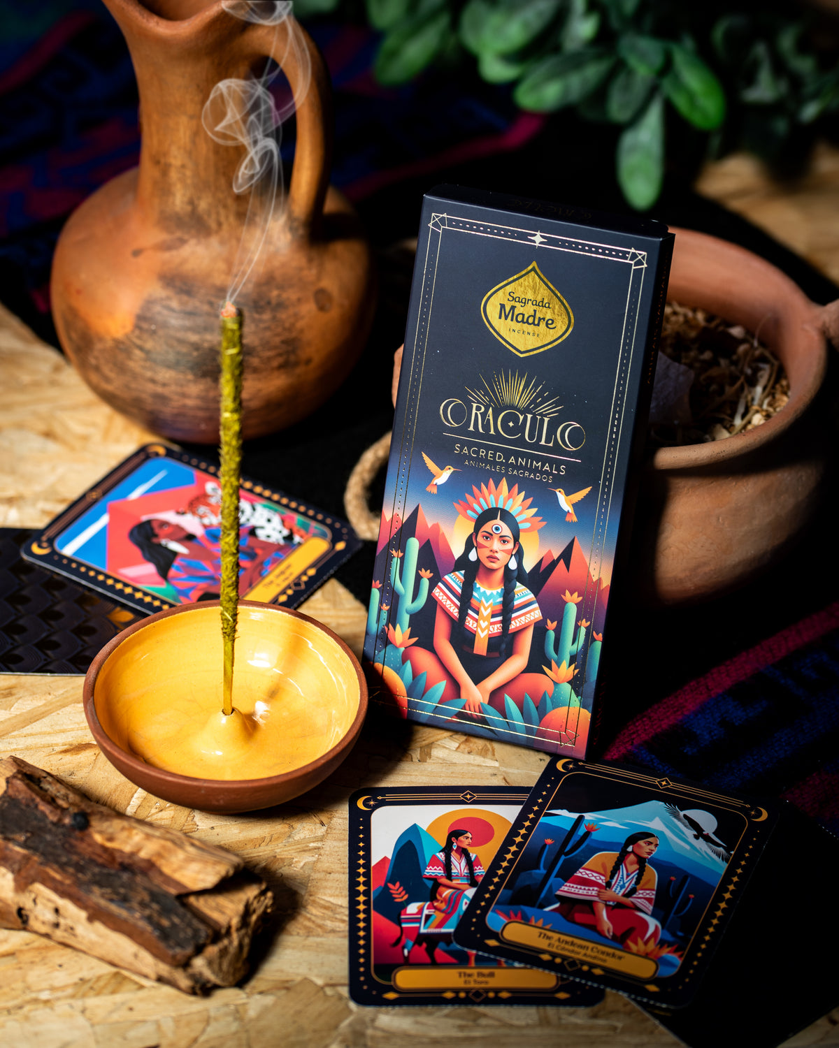 Incense Oracle Sacred Animals Citrus herbal