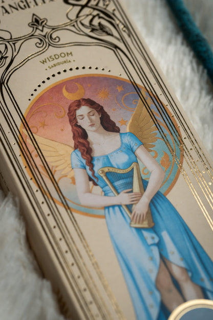 Incense Tarot Angels Wisdom - Violet Leaves -