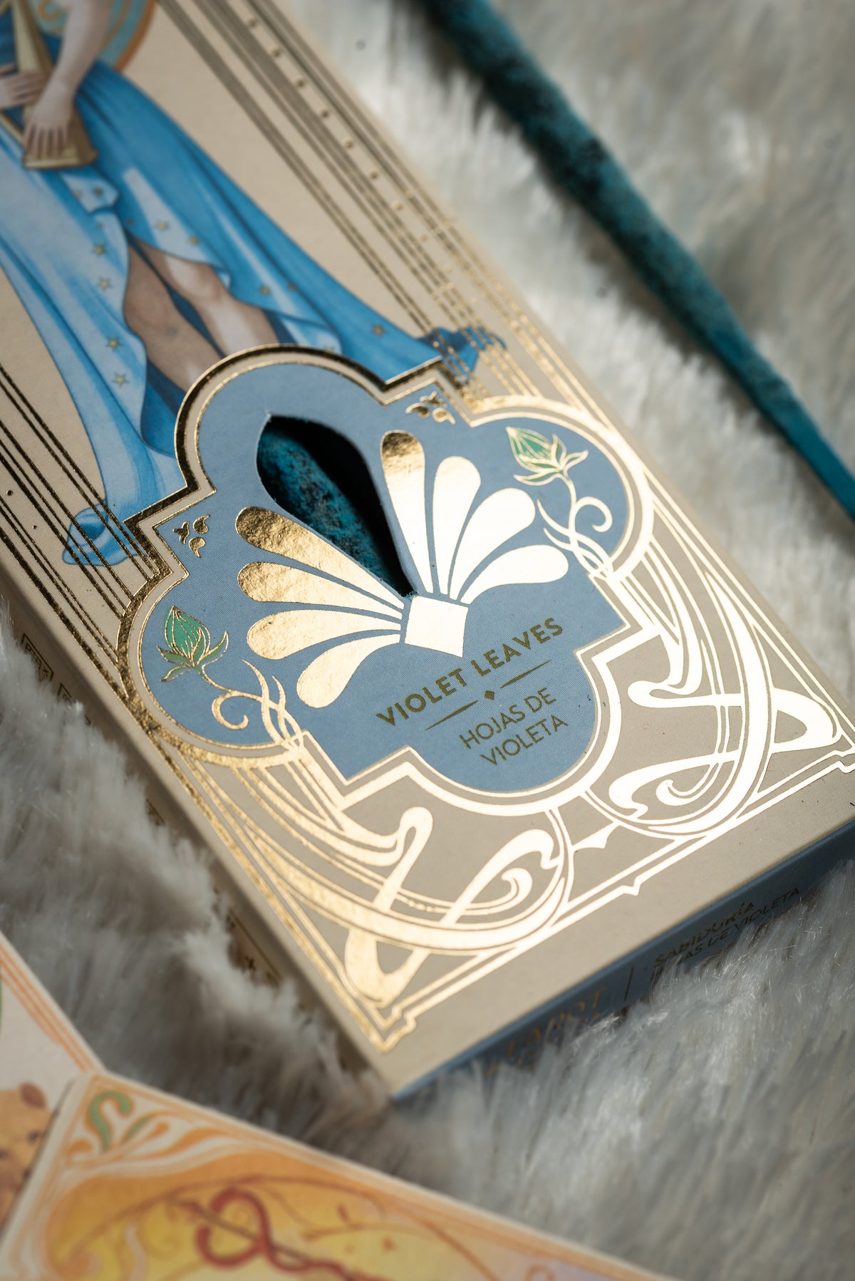Incense Tarot Angels Wisdom - Violet Leaves -
