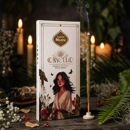 Incense Oracle of Green Witch Lilies and White Tea