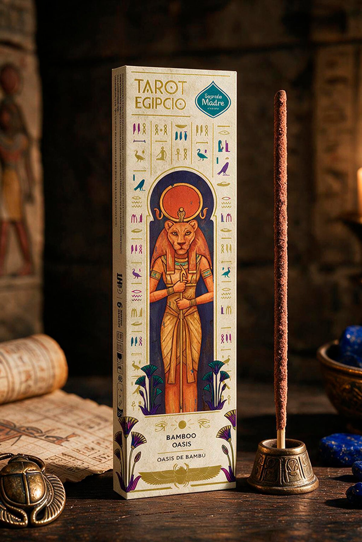 Incense Tarot Egyptian Bamboo Oasis