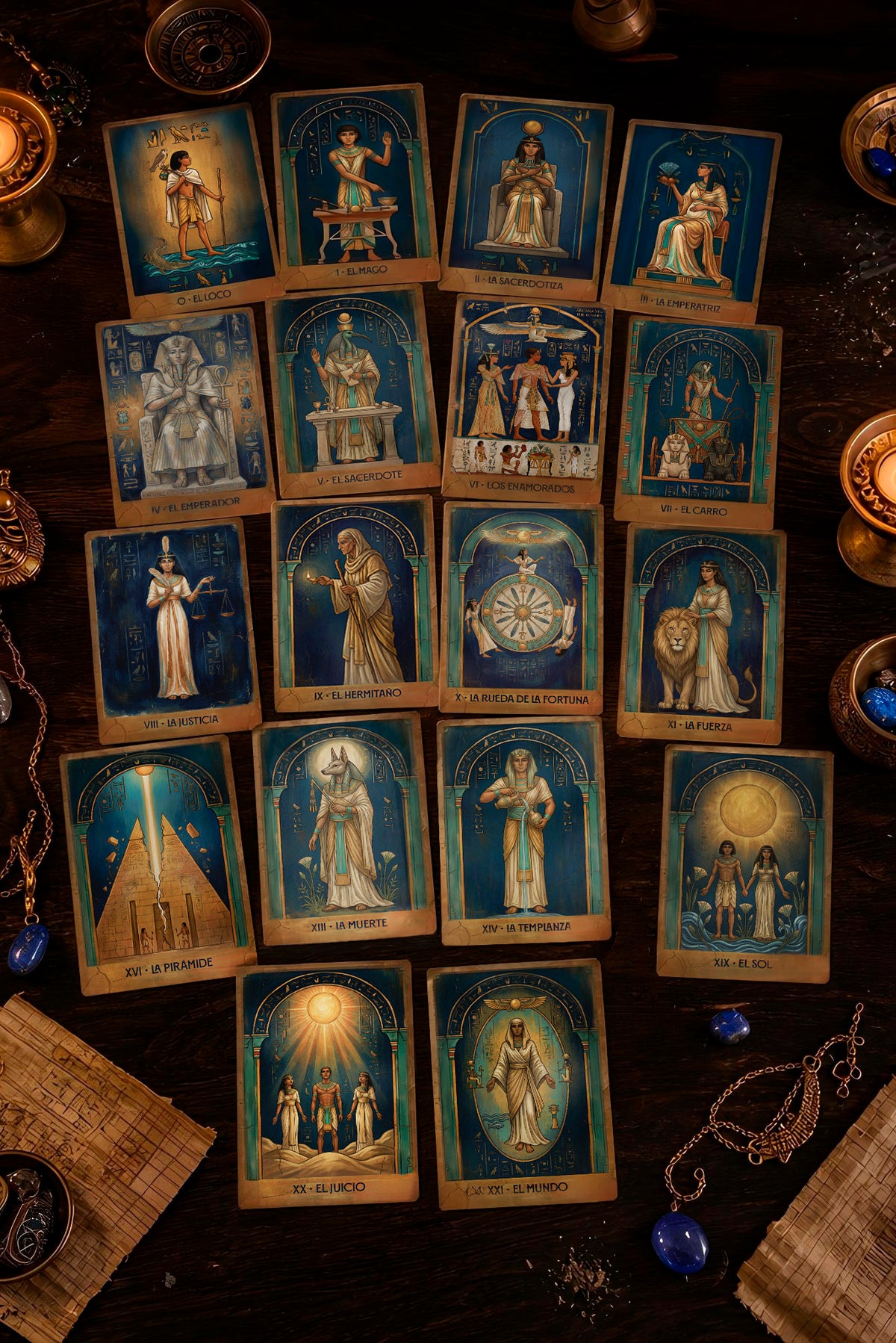 Incense Tarot Egyptian Blue Lotus